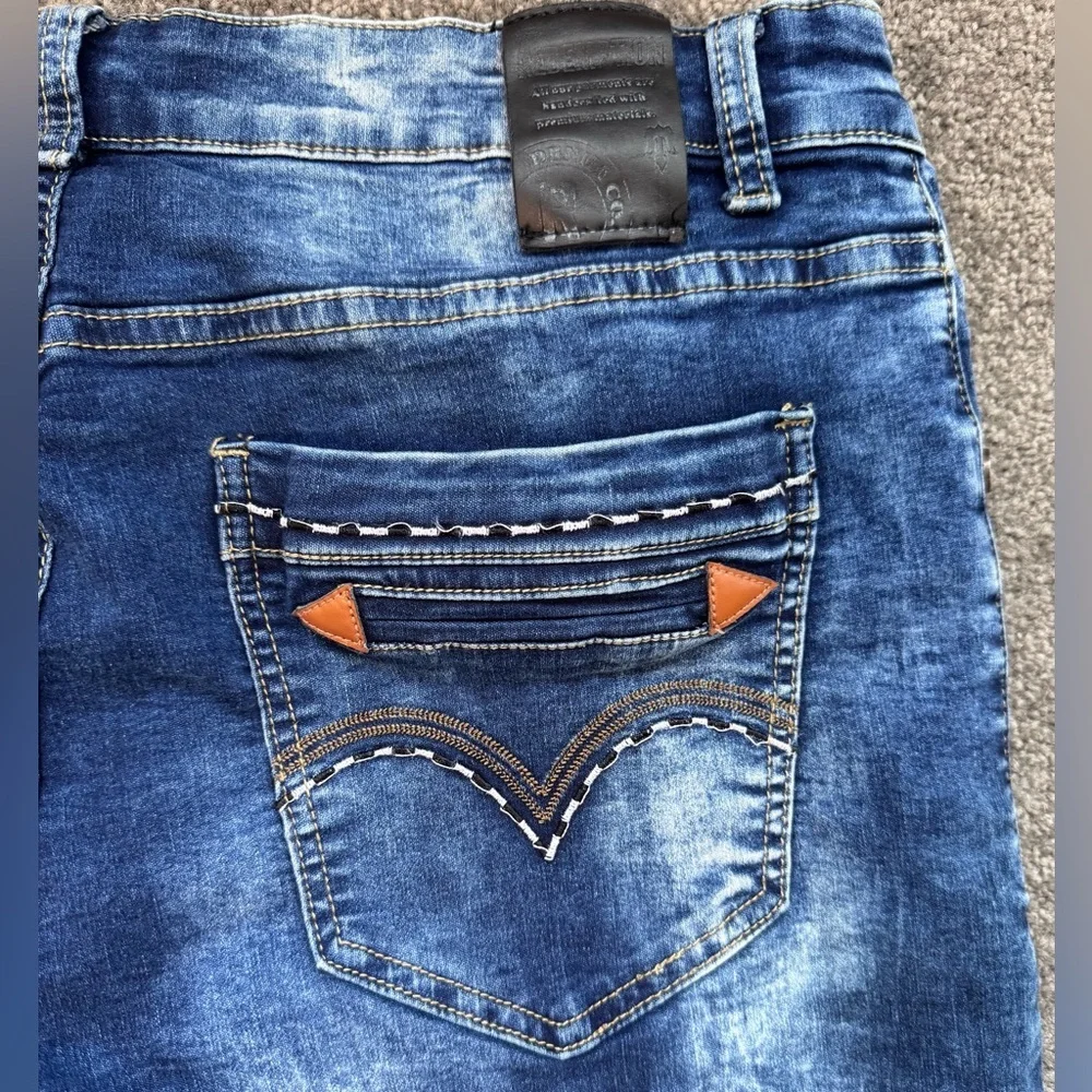 Redemption Men's Blue Denim Jeans